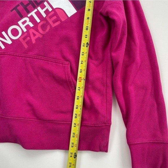 The North Face Women's Oversized Pink Hoodie Size Small - Picture 7 of 7